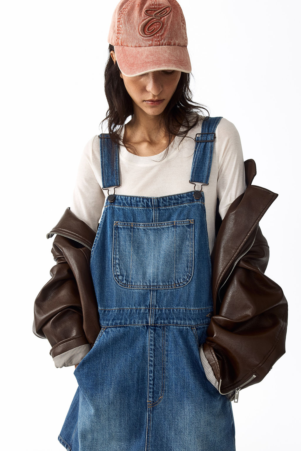 Vestido peto en denim - H&m фото 2