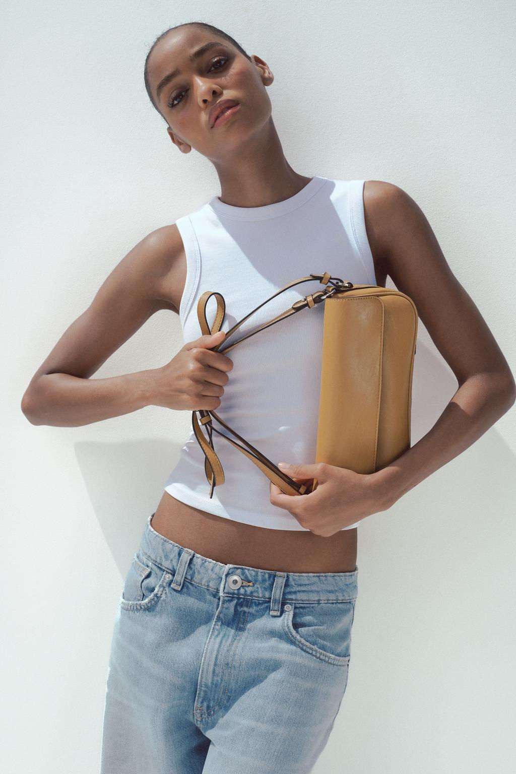 DOUBLE-HANDLE CROSSBODY BAG - Zara фото 2