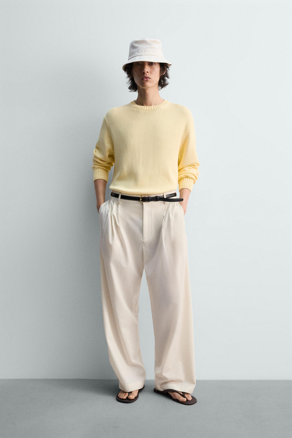 TEXTURED COTTON JUMPER - Zara фото 10