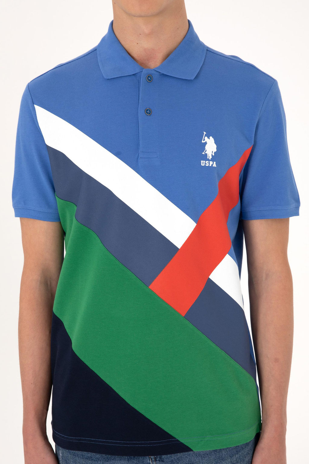 Erkek Regular Fit Polo Yaka _ndigo Ti__rt Sepette S_rpriz _ndirim - U.s. polo assn фото 6