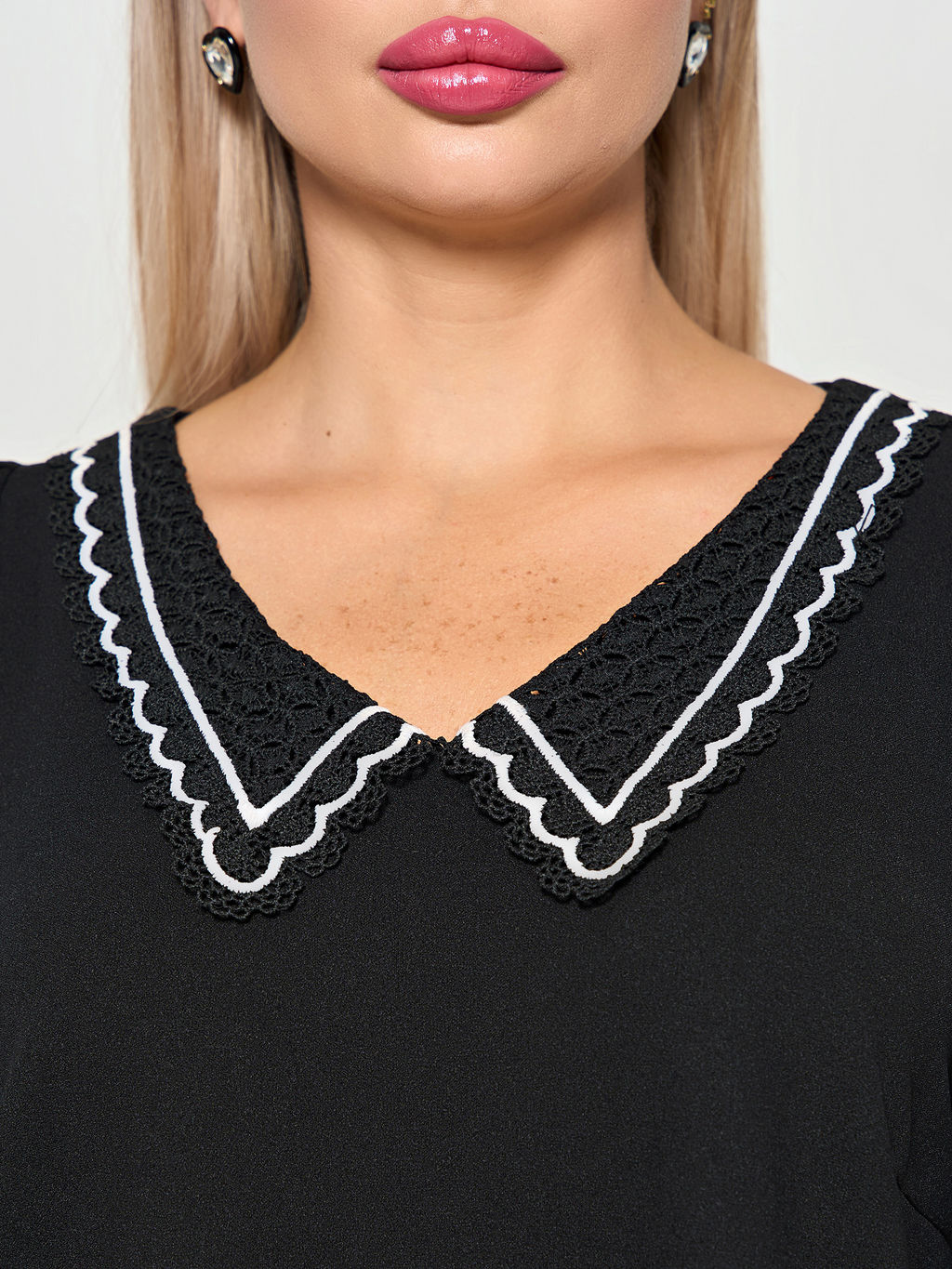 Платье 0218-2 чёрный кварц - Dora фото 120