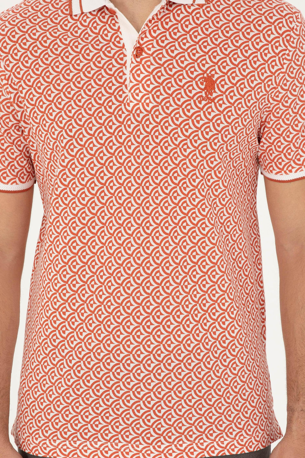 U. S. Polo Assn / Мужская футболка с пудрой - U.s. polo assn фото 13