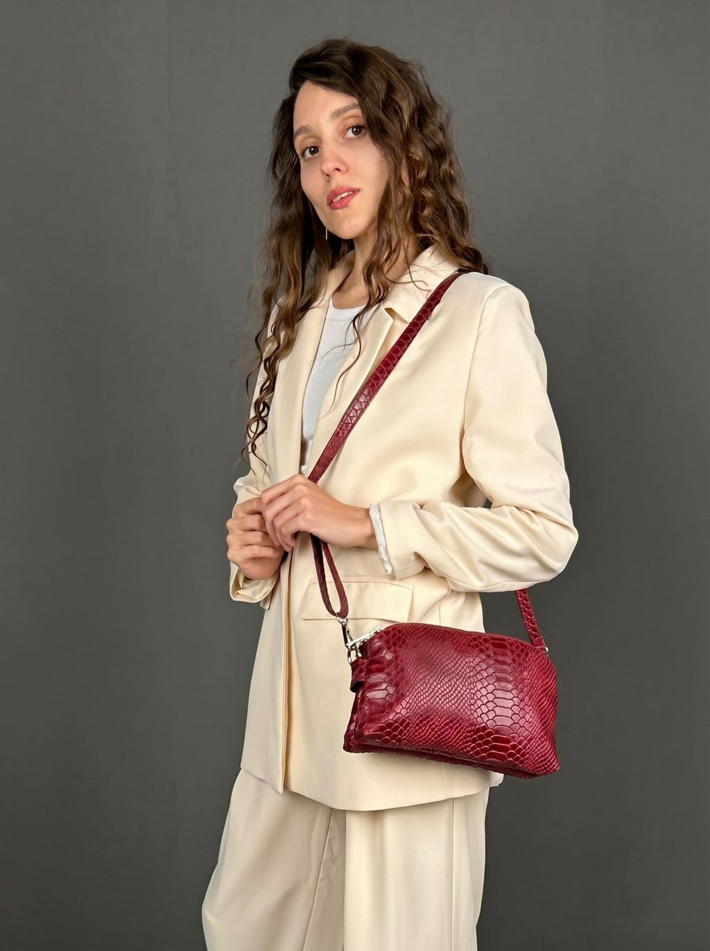 Сумка женская из телячьей кожи - Sefaro collection фото 17
