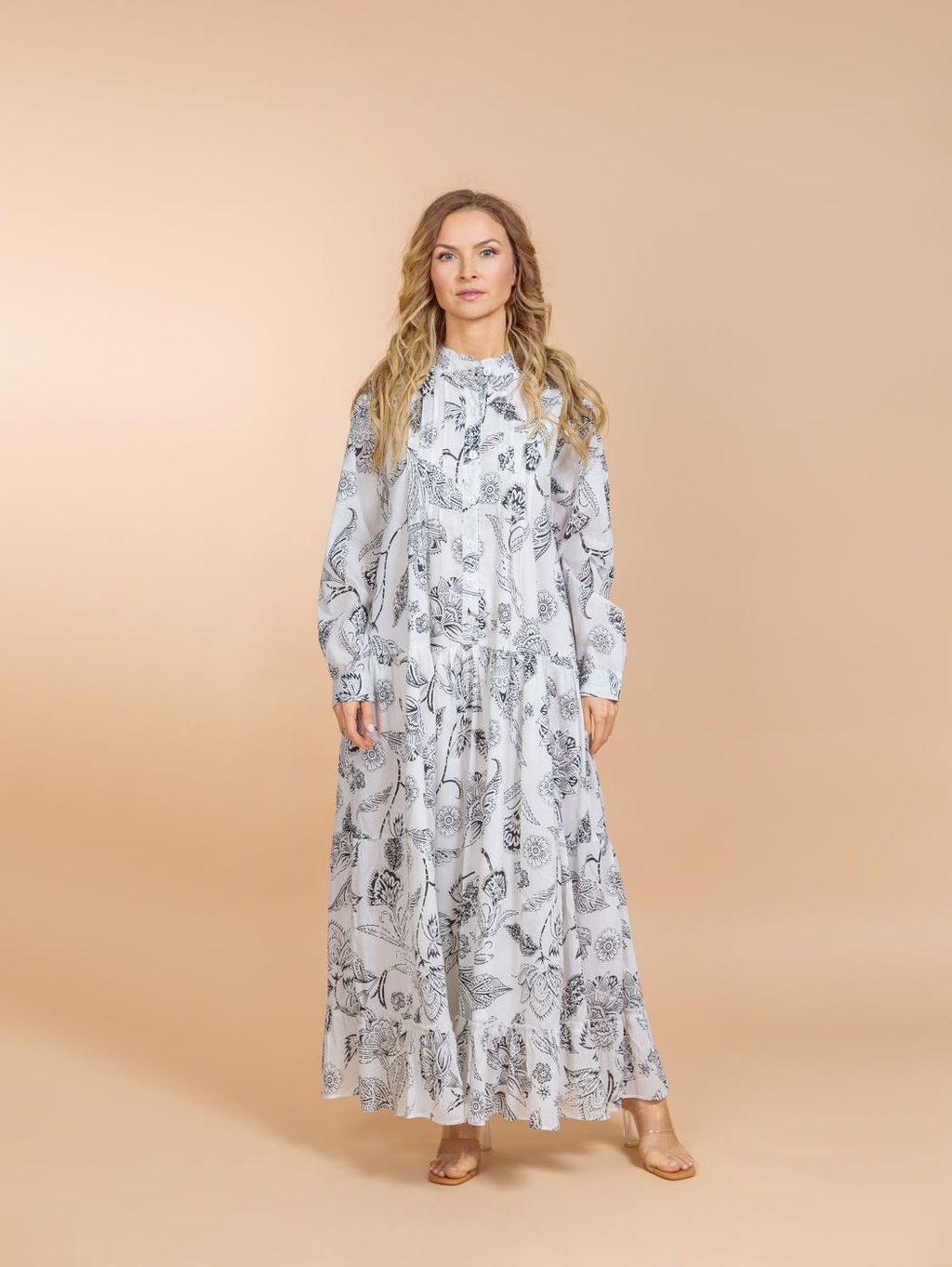 Платье (хлопок) №25-242-2 (Лето-2025) - Ганг фото 3