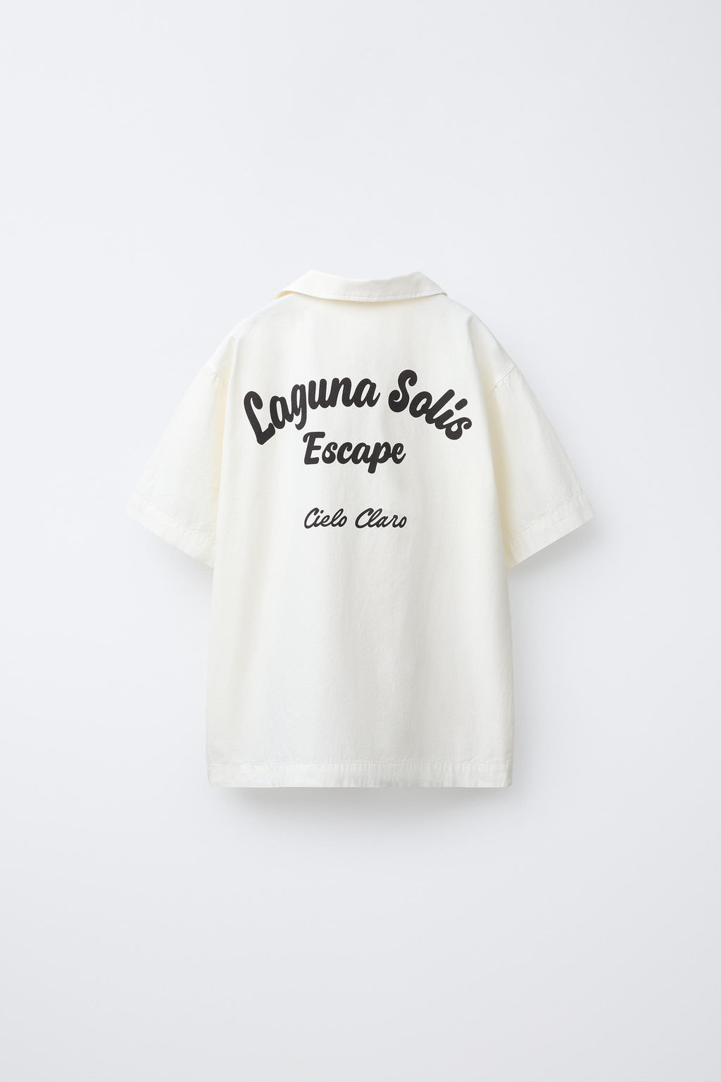 TEXT BOWLING SHIRT - Zara фото 2