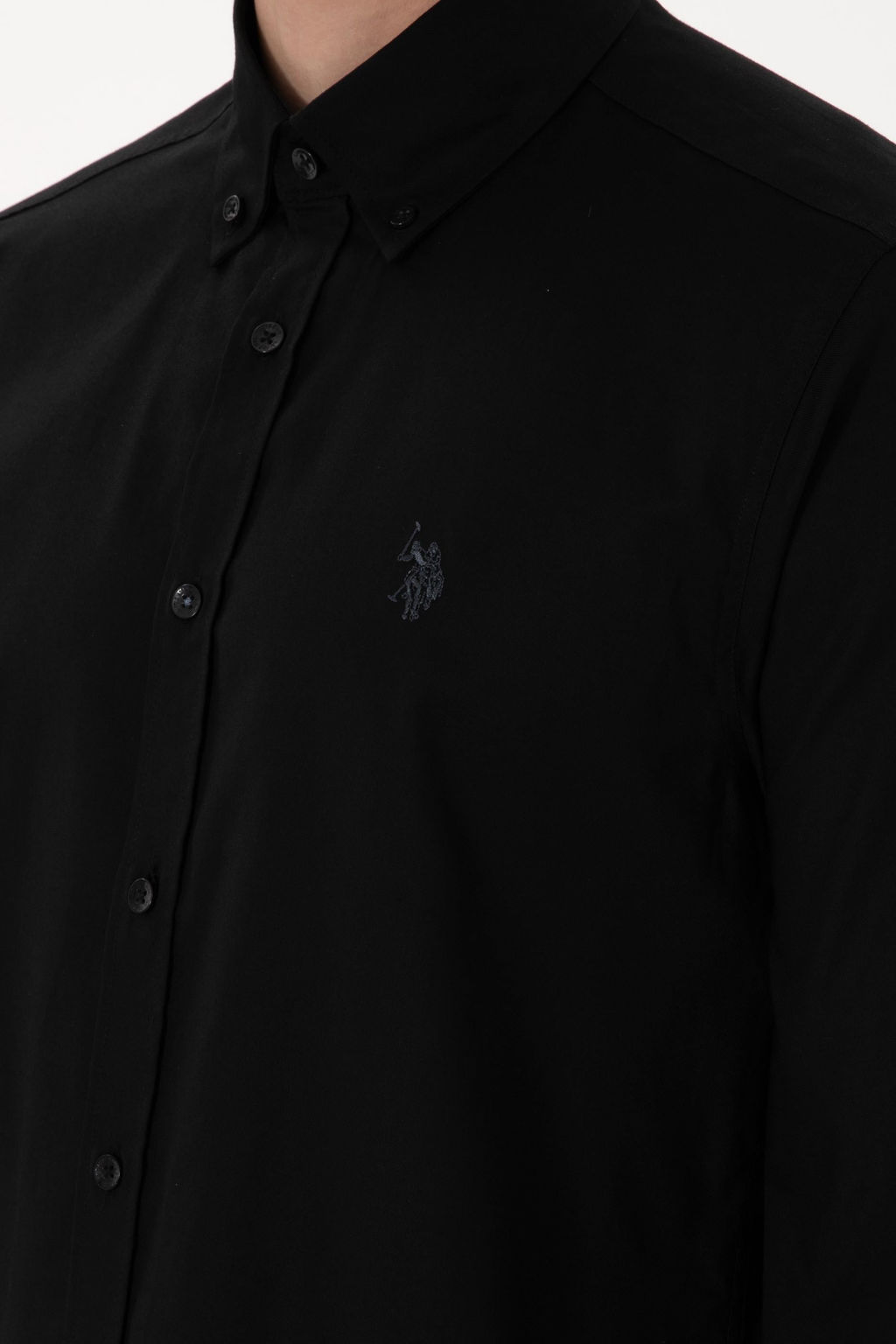 Erkek Siyah Uzun Kollu Basic G_mlek - U.s. polo assn фото 7