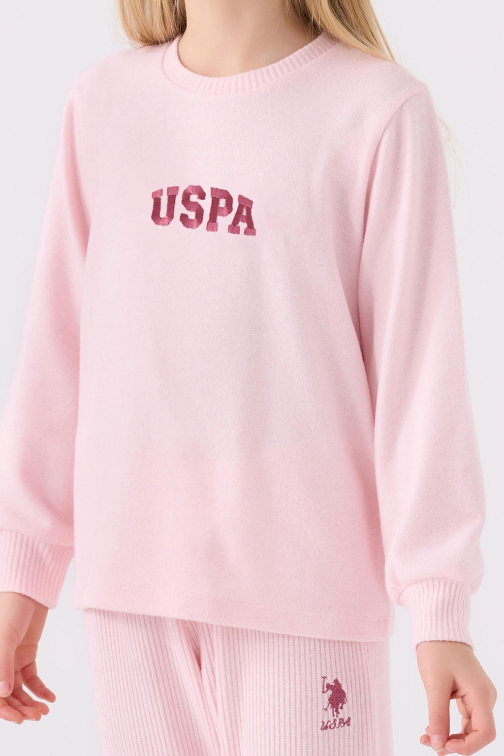 K_z _ocuk A__k Pembe Pijama Tak_m_