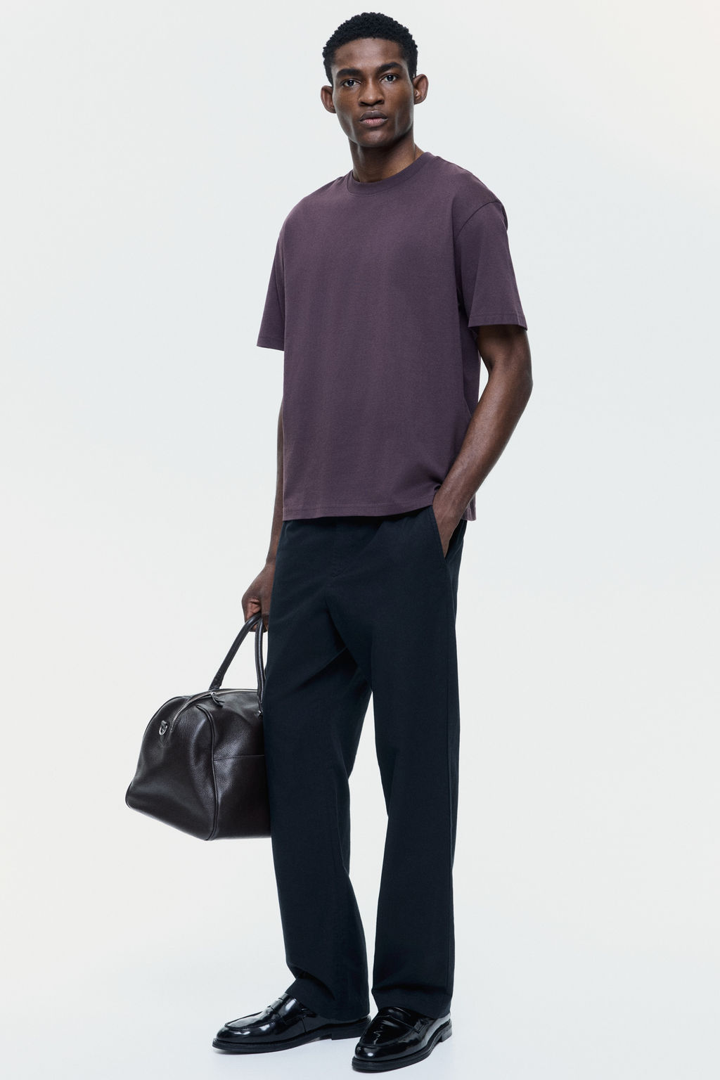 Pantal?n en mezcla de lino Regular Fit - H&m фото 7