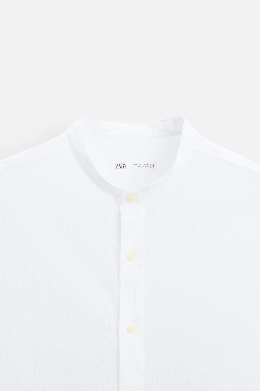 CREASED-EFFECT SHIRT - Zara фото 45