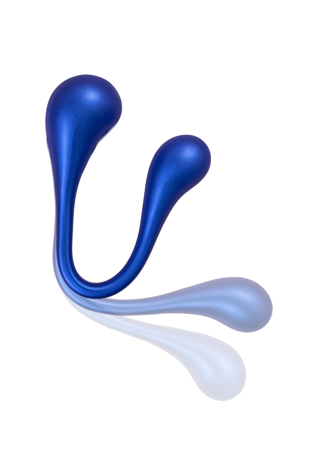 Многофункциональный вибратор LEroina APP INEFY с пультом и APP, силикон, синий, 26,5 см