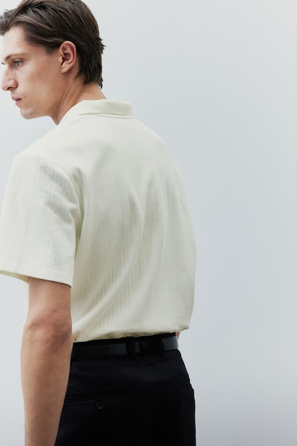 Polo con textura Regular Fit - H&m фото 5