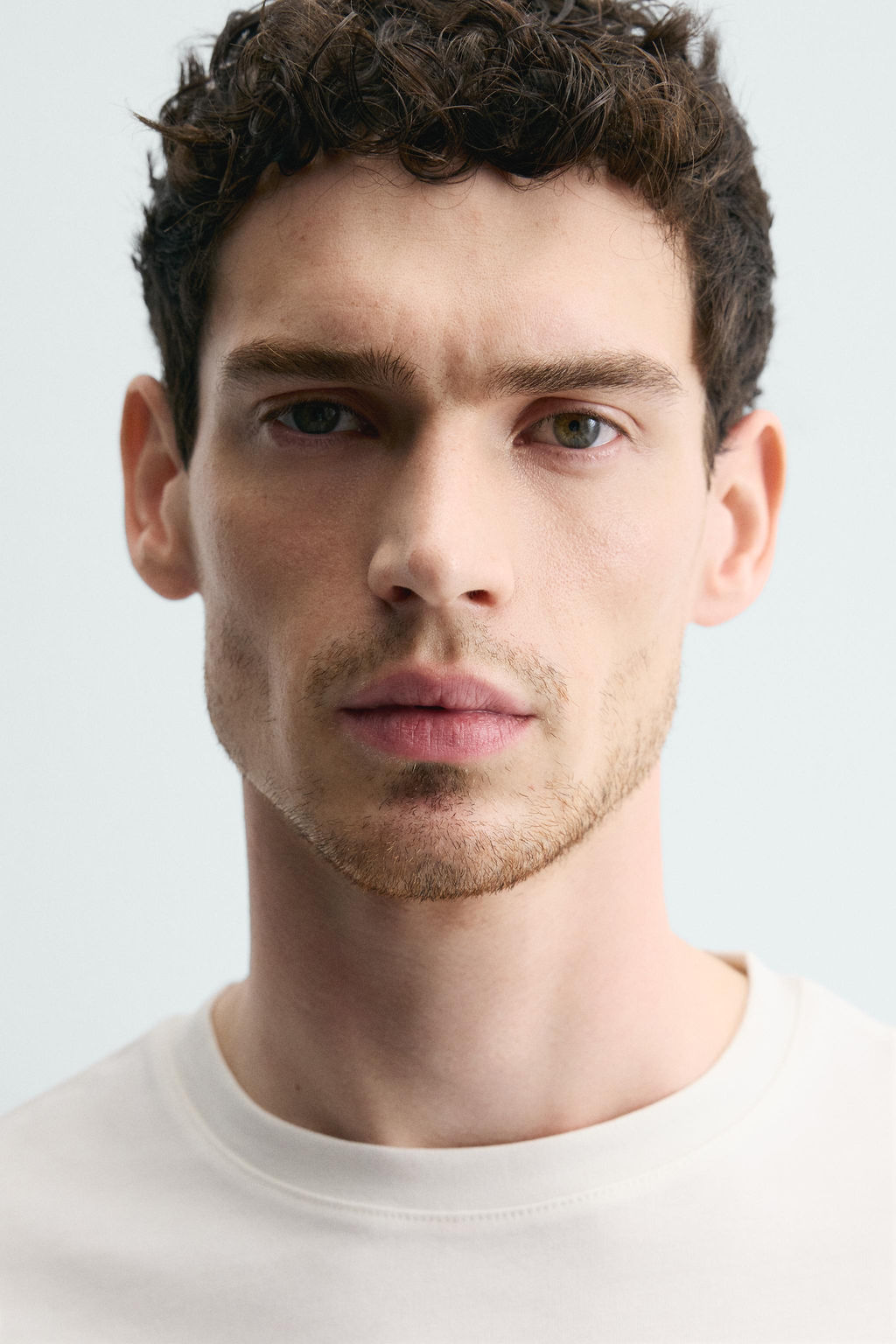 CAMISETA MEDIUM WEIGHT MANGA LARGA / Blanco - Zara фото 5