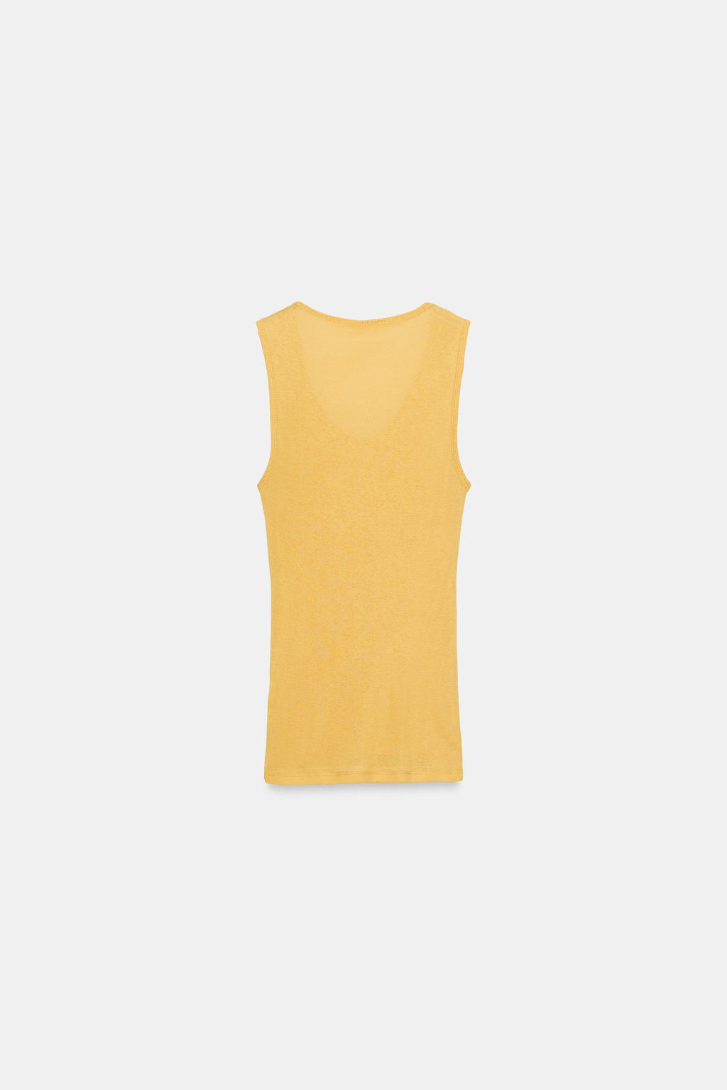 SUPIMA® SLEEVELESS T-SHIRT - Zara фото 7