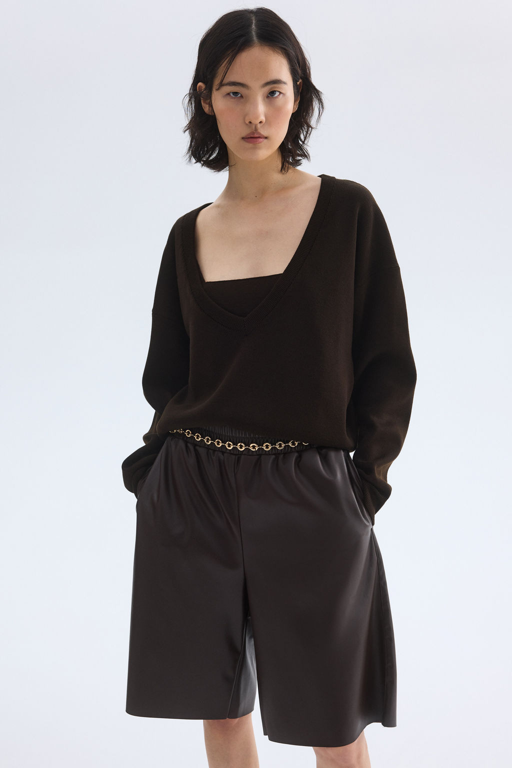 Jersey con escote en V - H&m фото 6