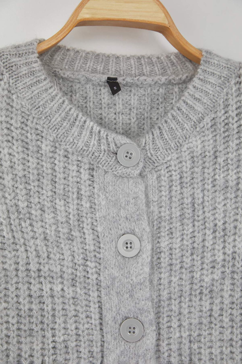 Wardrobe Essentials Gri Yumusak Dokulu Basic Triko H?rka | TWOAW26HI00204