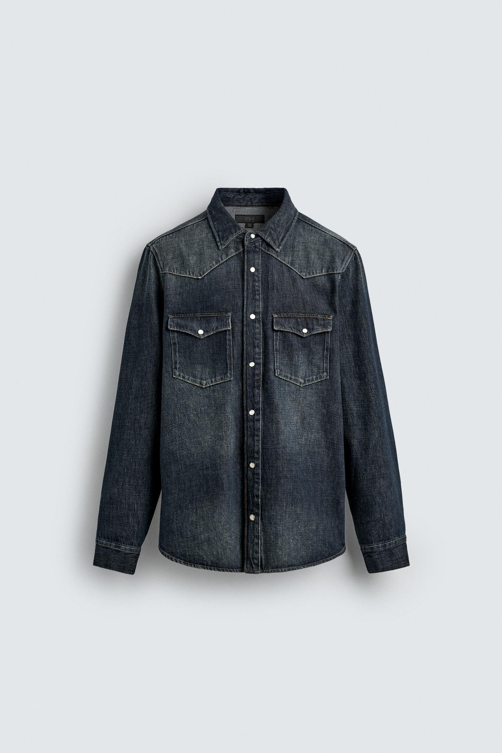 WESTERN DENIM SHIRT - Zara фото 8