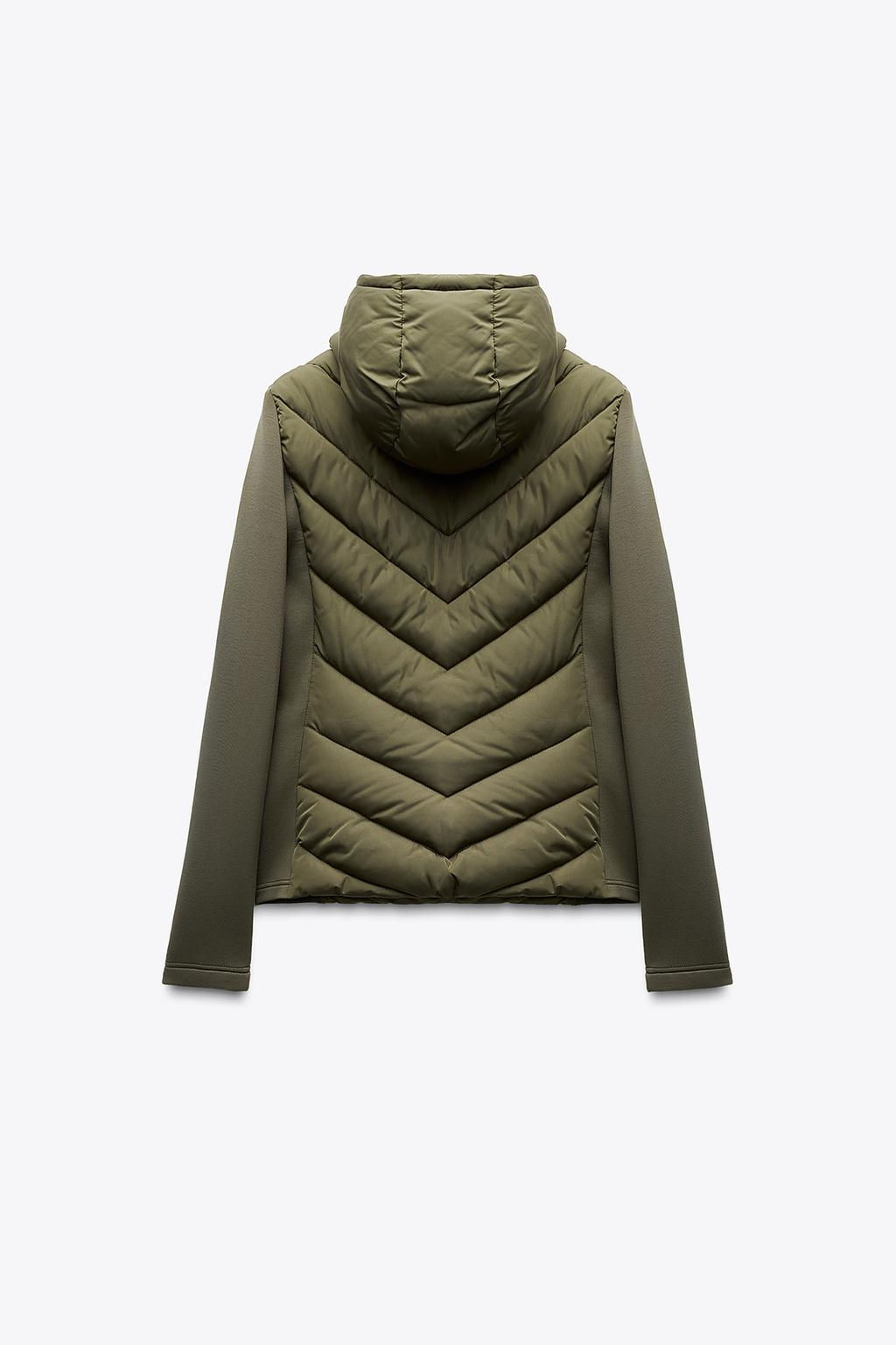 CONTRAST PADDED JACKET - Zara фото 16