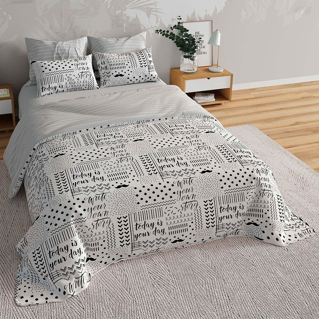 Наволочка 30х30см Хорошего дня! К, с клапаном-запахом, перкаль 115г/м2, хлопок 100%, упаковка ПП 22х30см, Домашняя мода (Россия)  фото 2