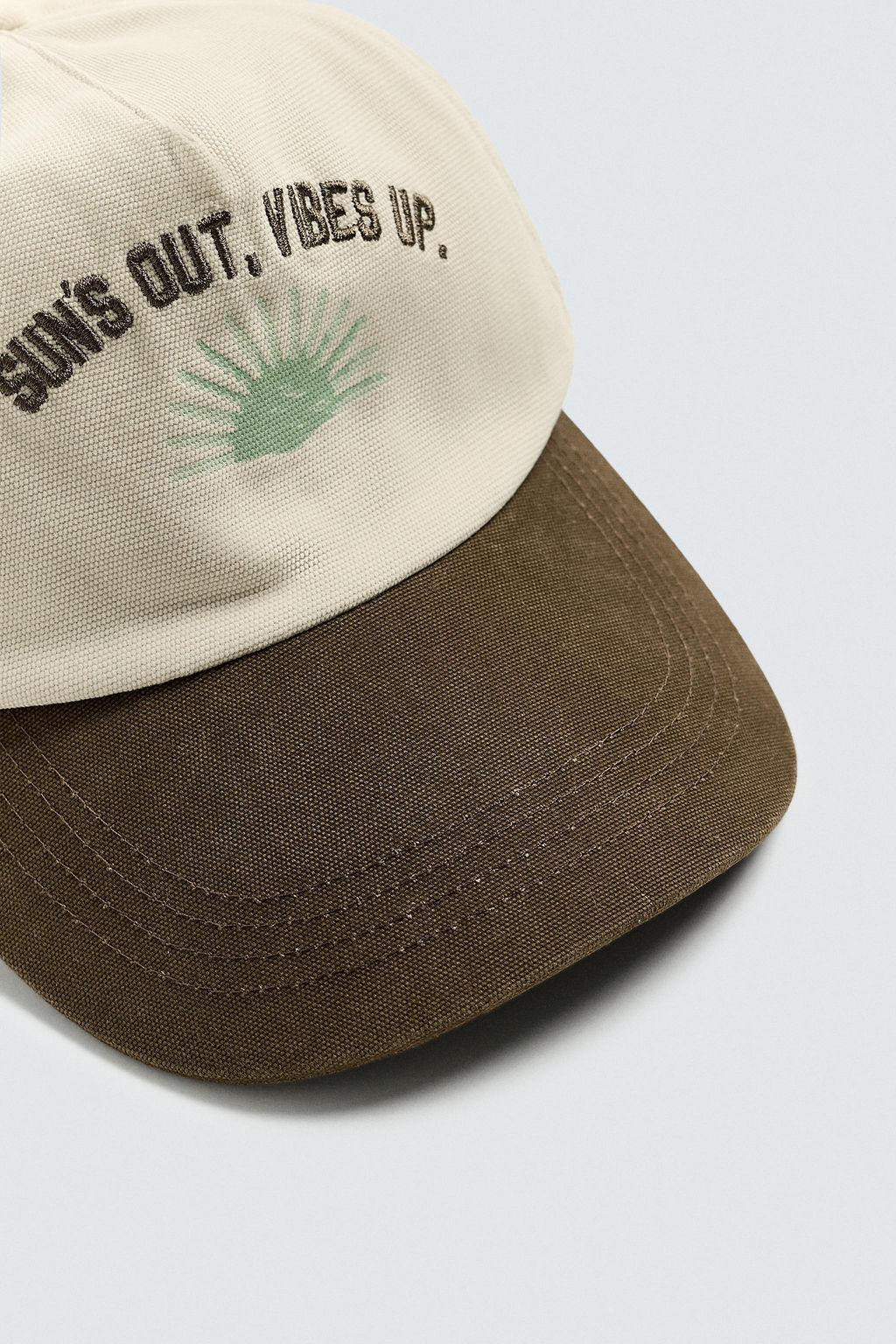 COMBINED EMBROIDERY CAP - Zara фото 5
