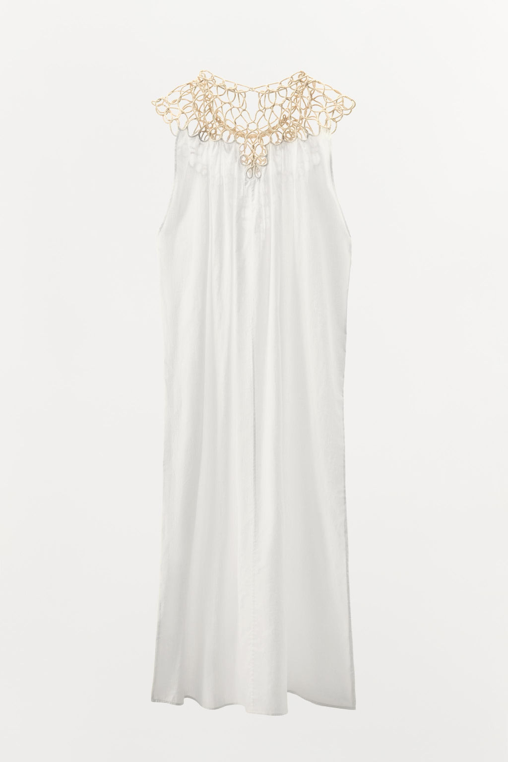 LIMITED EDITION COMBINATION COTTON DRESS - Zara фото 6