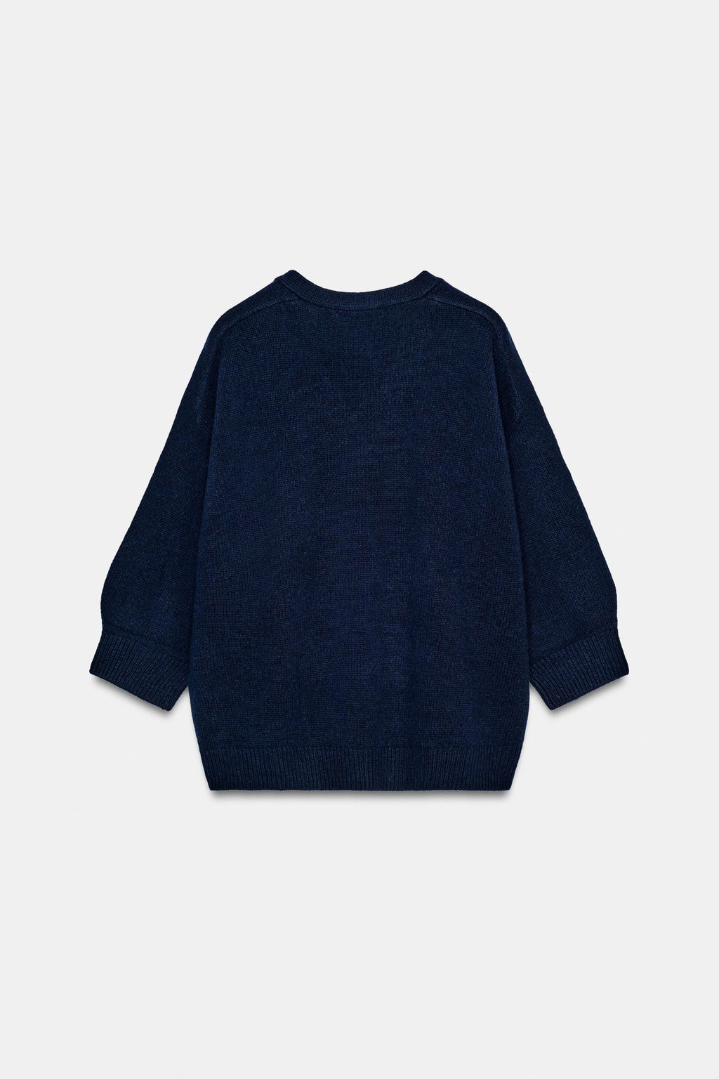 100% WOOL CARDIGAN WITH PUFF SLEEVES - Zara фото 7