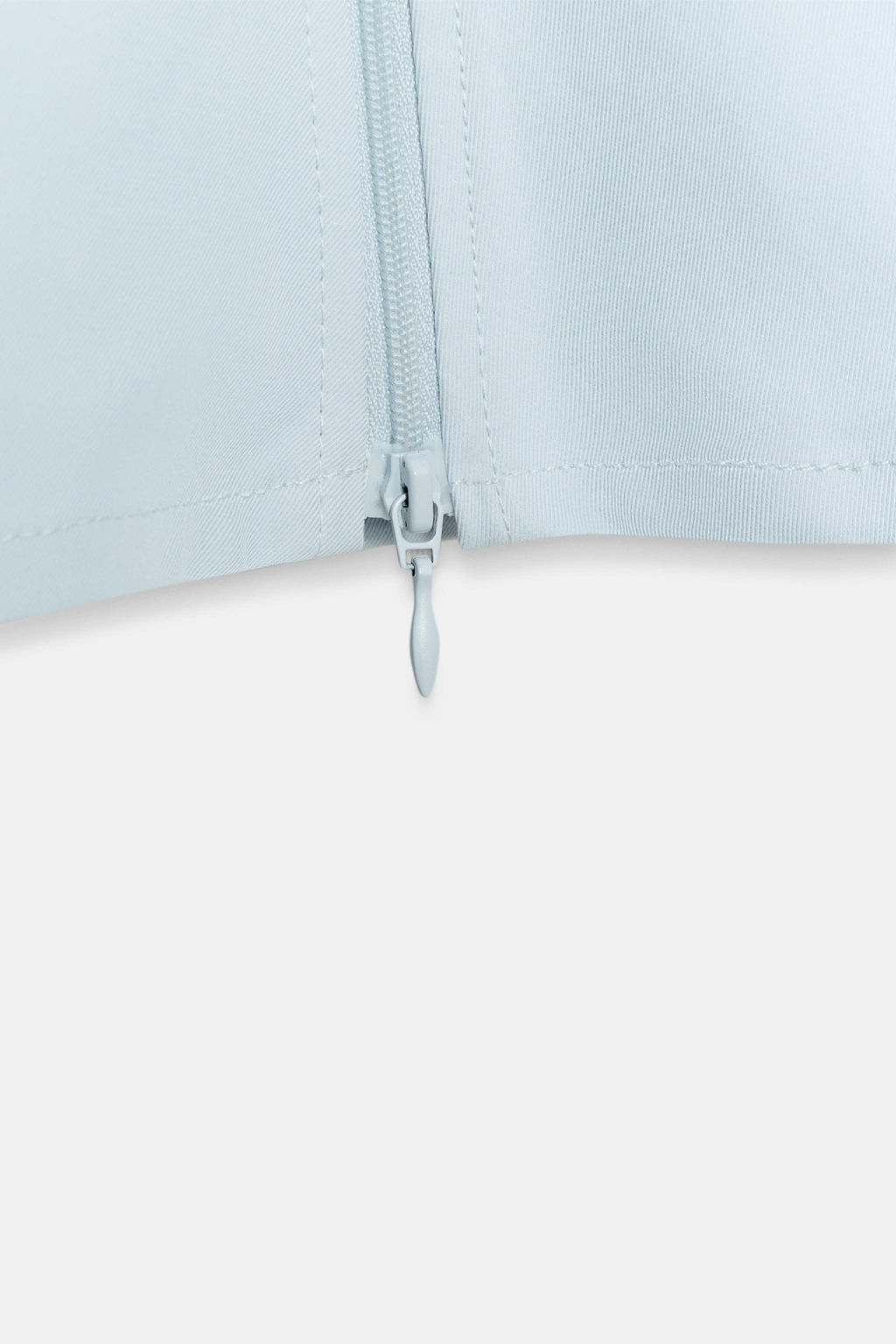 TOP FRUNCES CREMALLERA / Azul claro - Zara фото 6