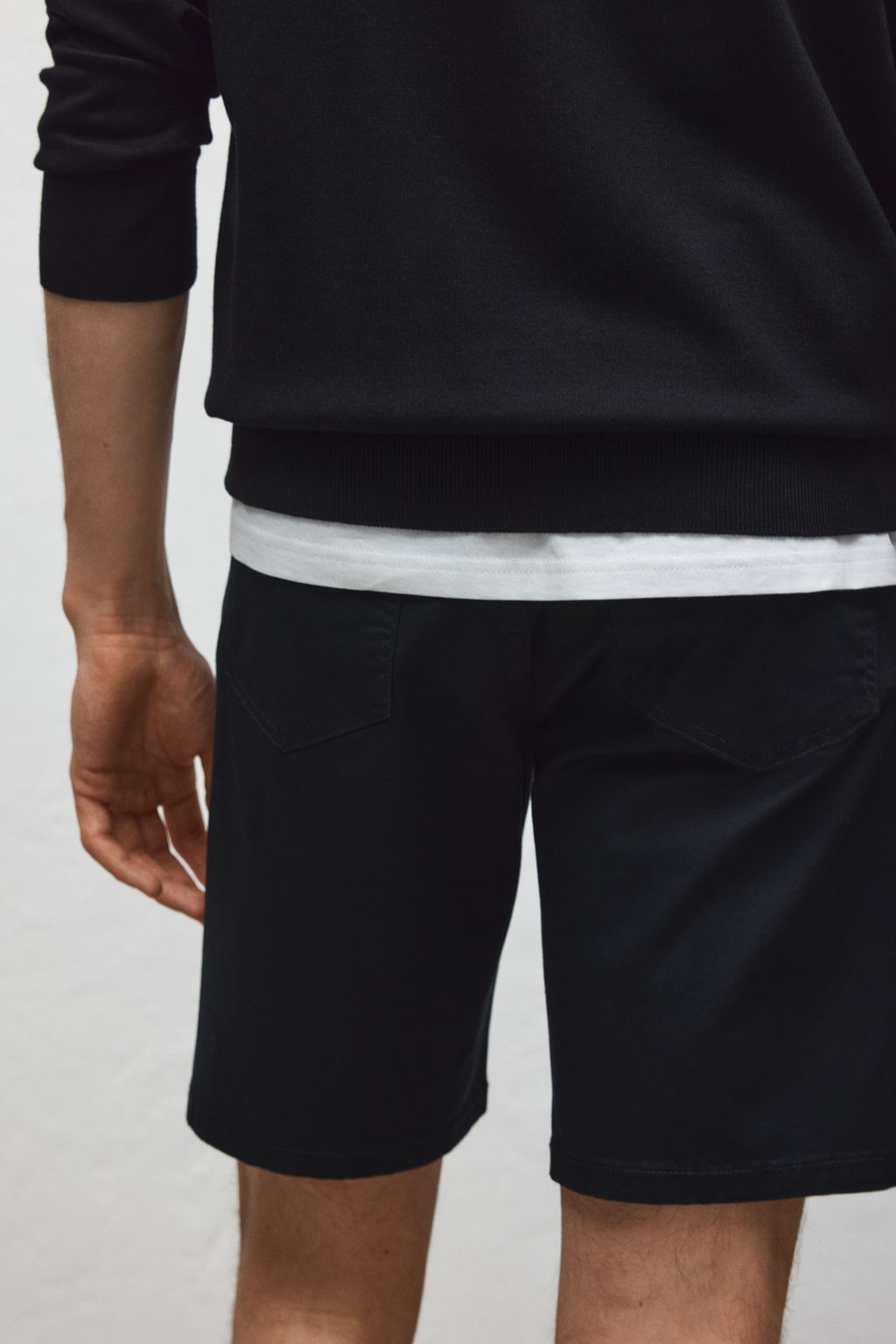 Pantal?n corto de sarga Regular Fit - H&m фото 7