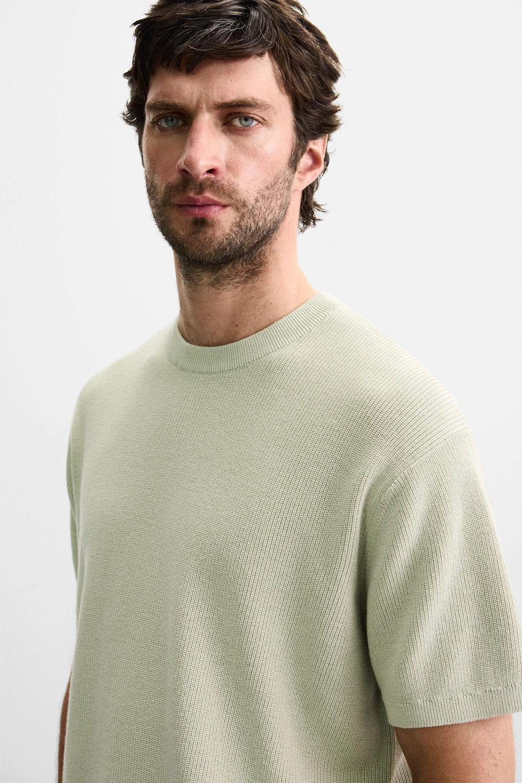 PURL KNIT T-SHIRT - Zara фото 5