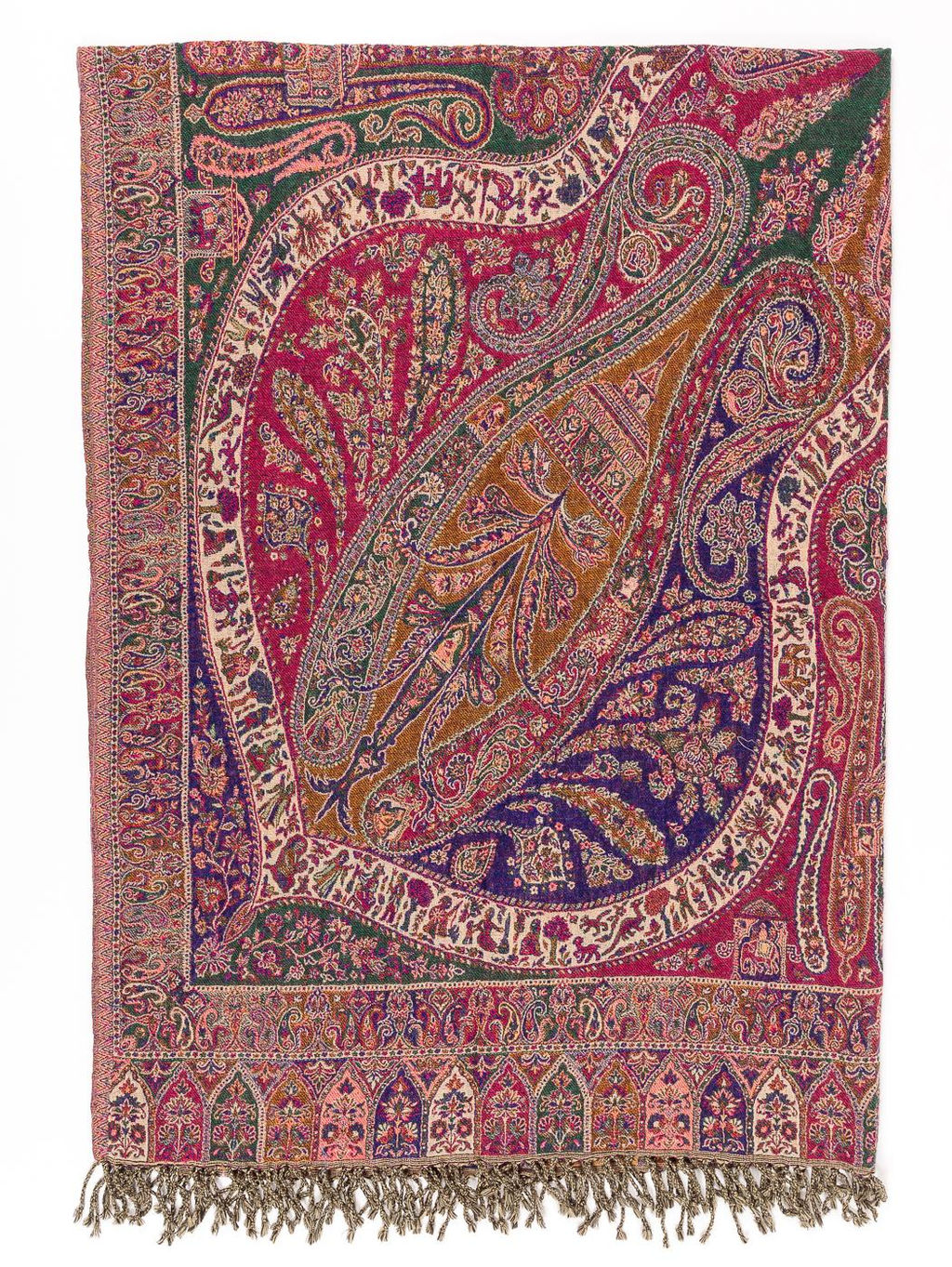 Плед (новозеландская шерсть)150х210см №ТкП-1003/76 - Ганг фото 3