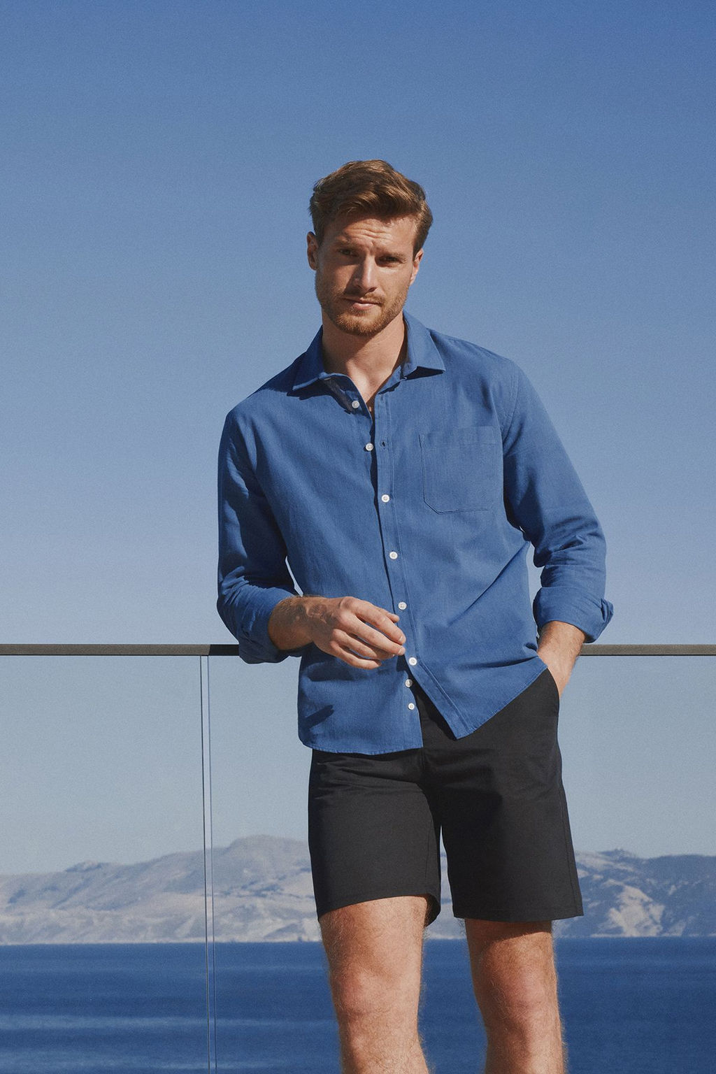 TRENDYOL MAN Lacivert Regular Fit %100 Pamuklu Gomlek TMNSS24GO00063 - Trendyolmilla фото 23