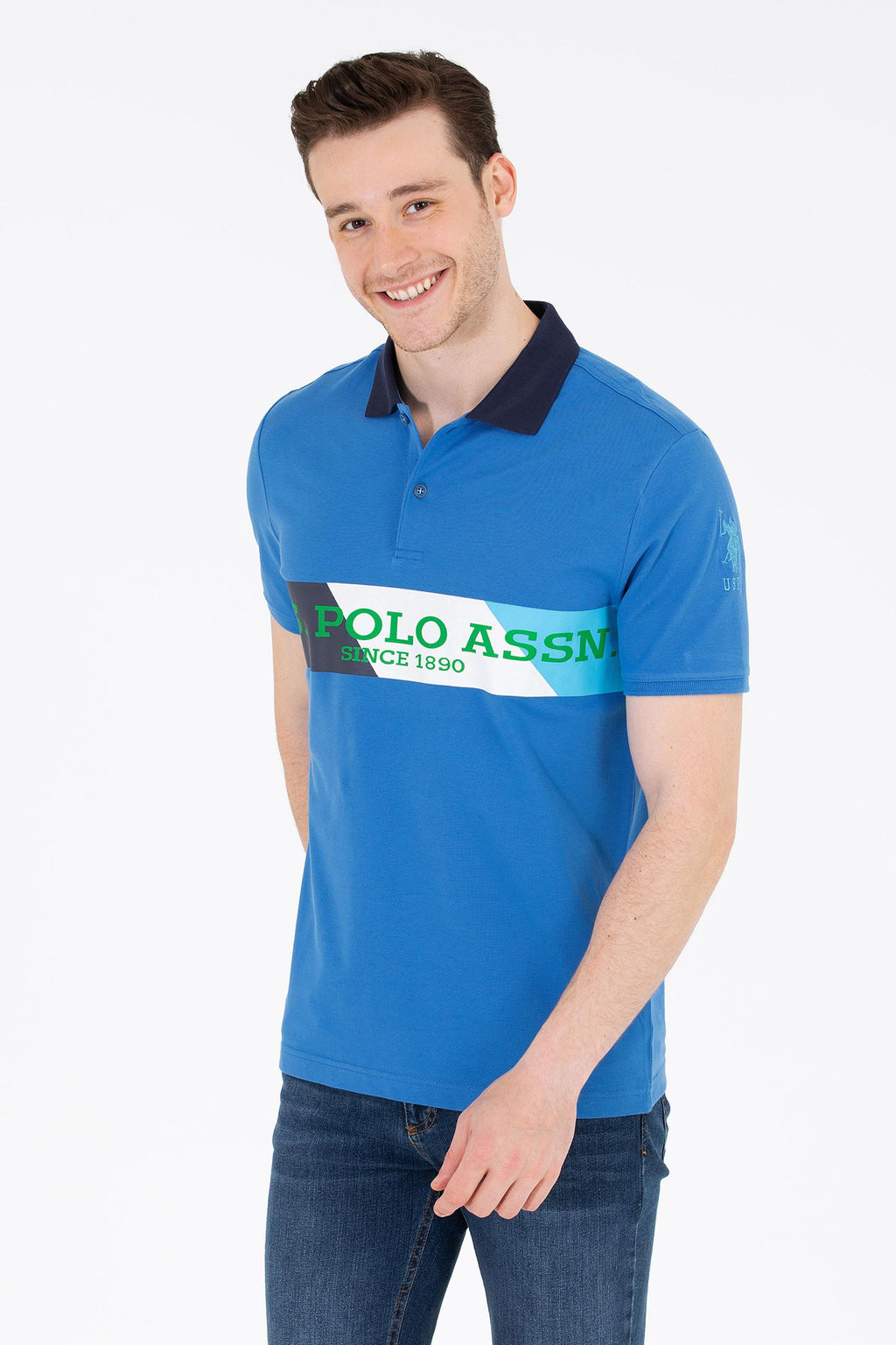 U. S. Polo Assn Мужская футболка поло Saks - U.s. polo assn фото 4