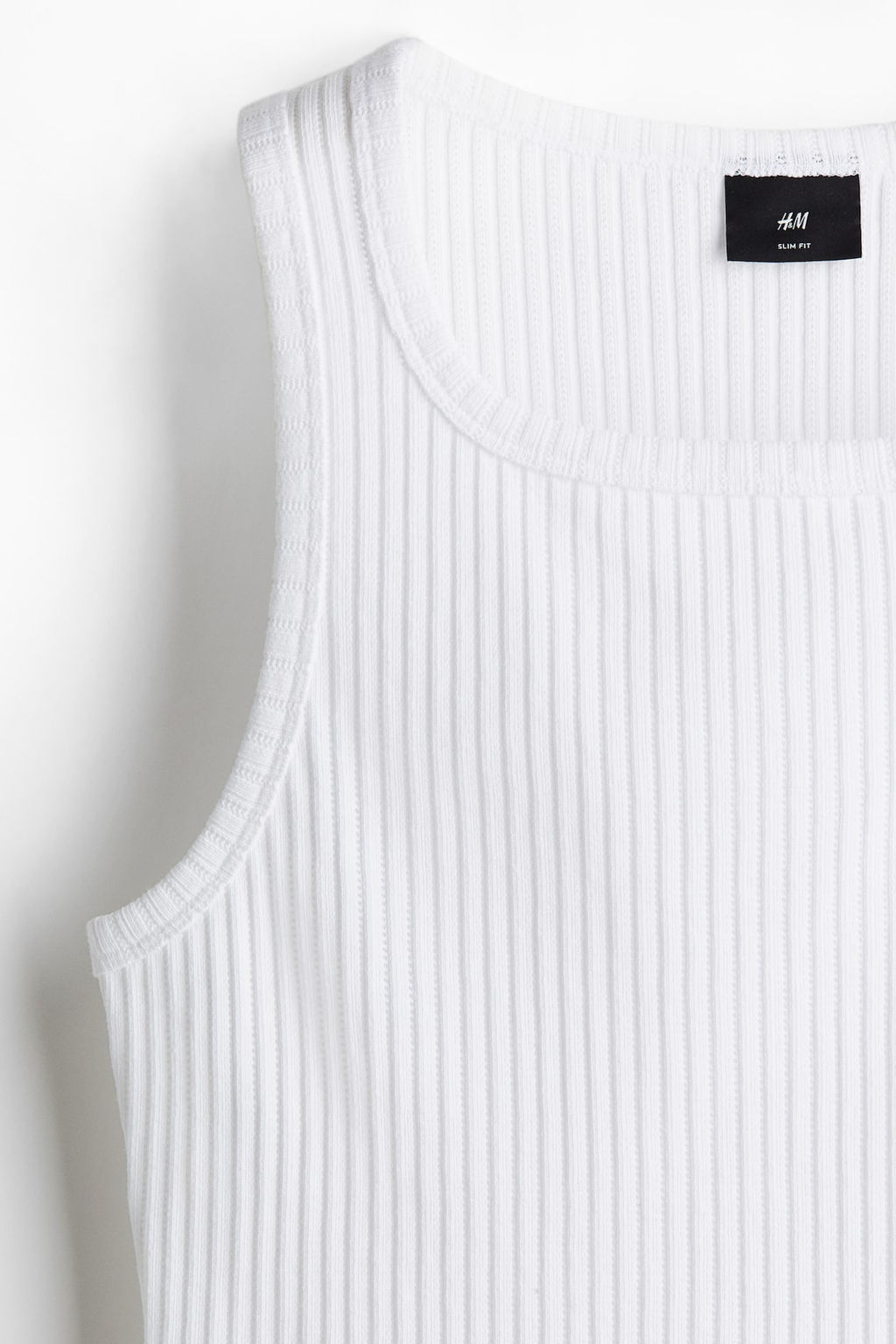 Camiseta sin mangas en canale Slim Fit - H&m фото 6