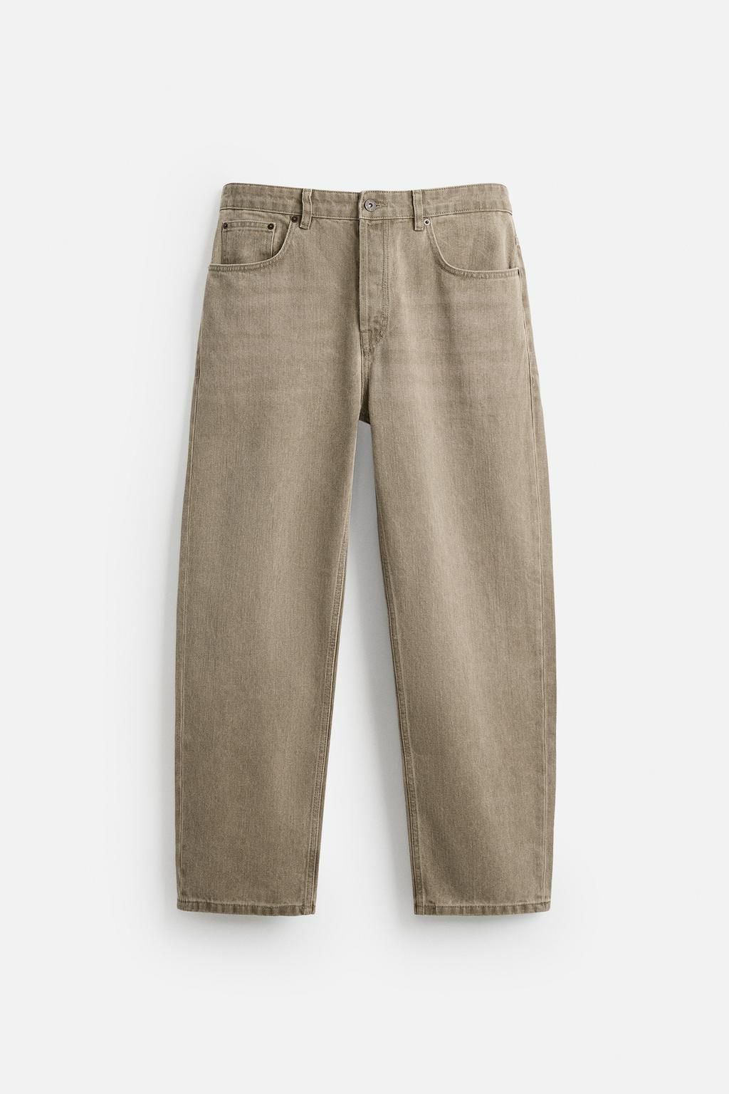 SLIM FIT STRAIGHT-LEG JEANS - Zara фото 7