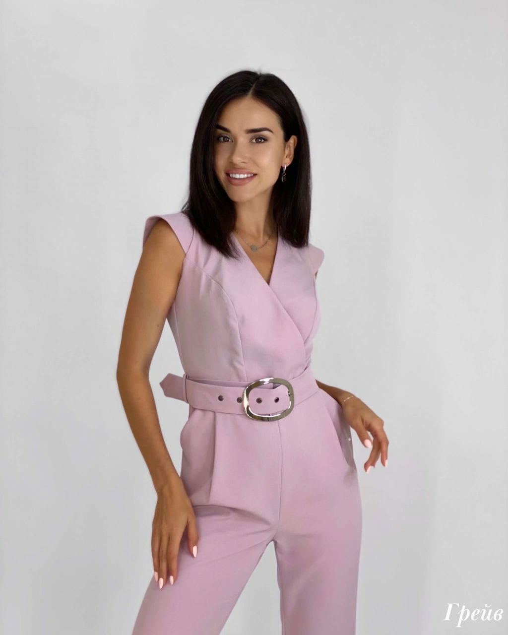 Комбинезон Грейв (пудровый) - Nadi bordo фото 2