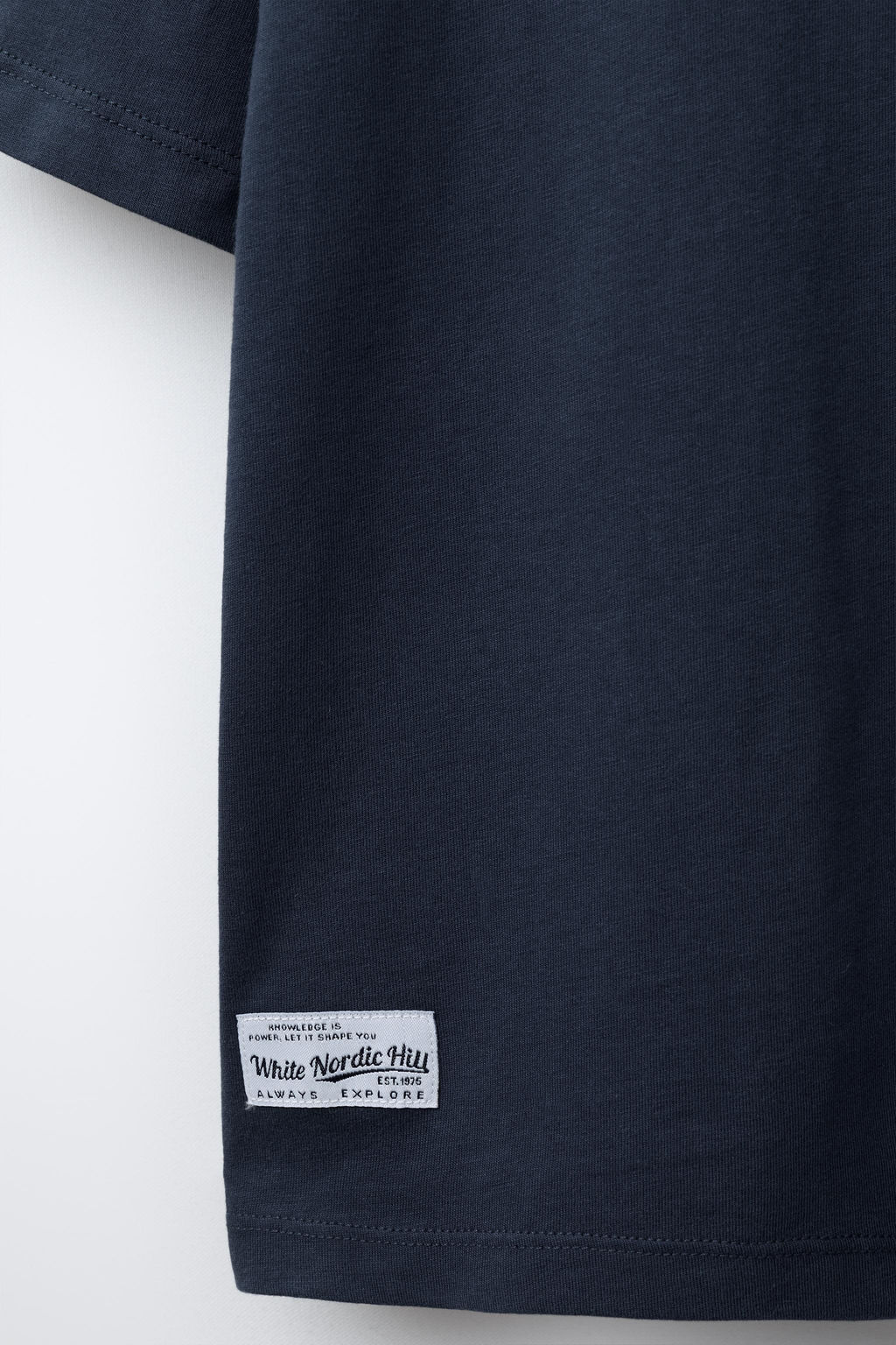 VARSITY SLOGAN T-SHIRT WITH FLOCKING - Zara фото 4