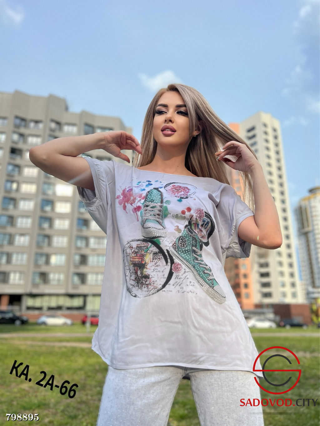 Футболка женская с рисунком - Bruno фото 3