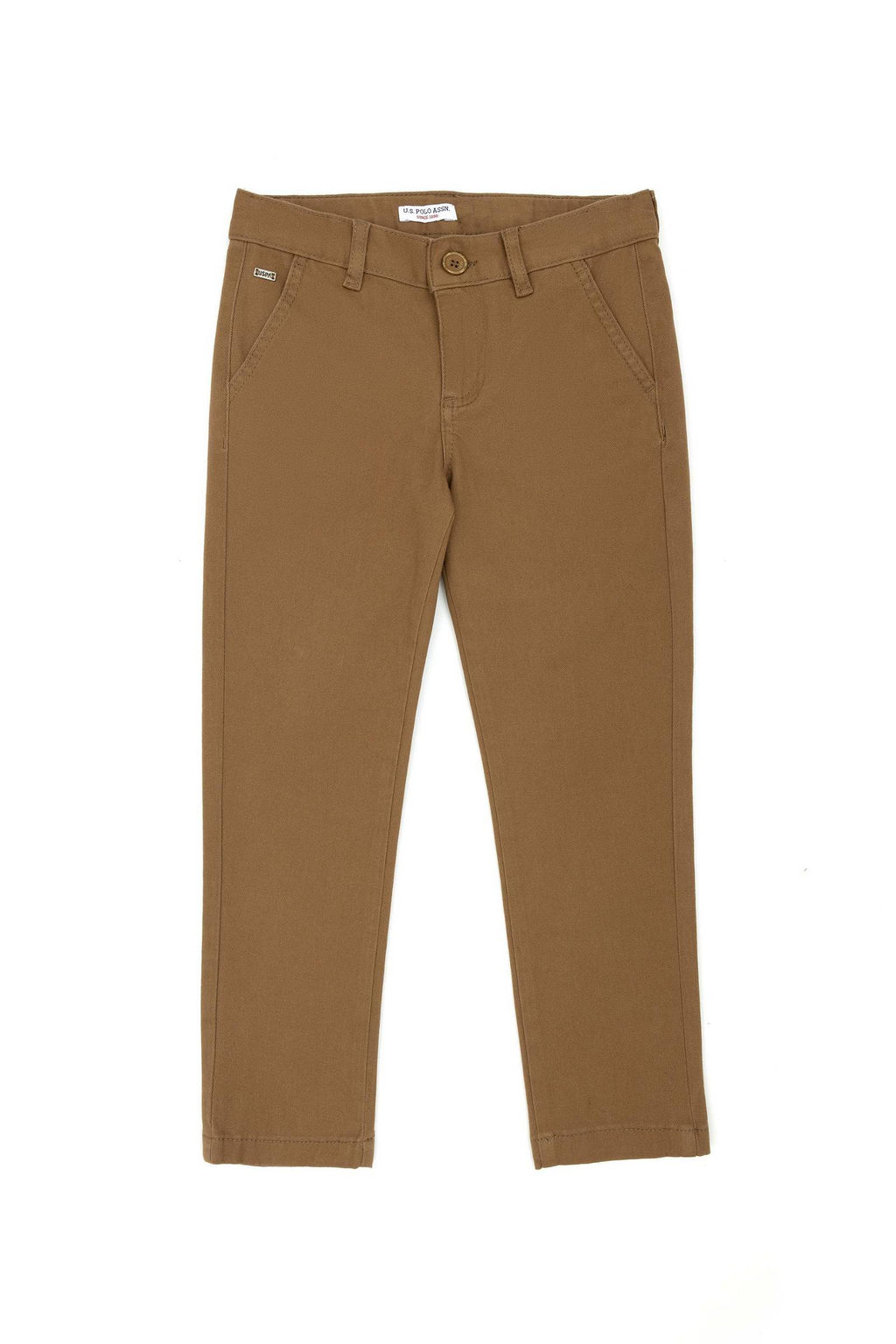 U. S. Polo Assn Брюки из парусины светло-коричневого цвета для мальчика - U.s. polo assn фото 2
