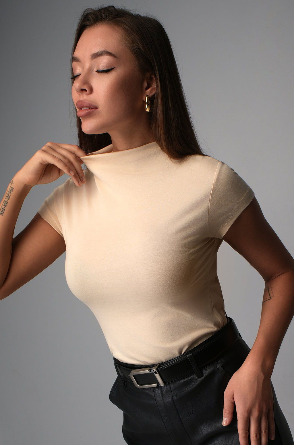 Женская облегающая футболка Happyfox - Happy fox фото 3