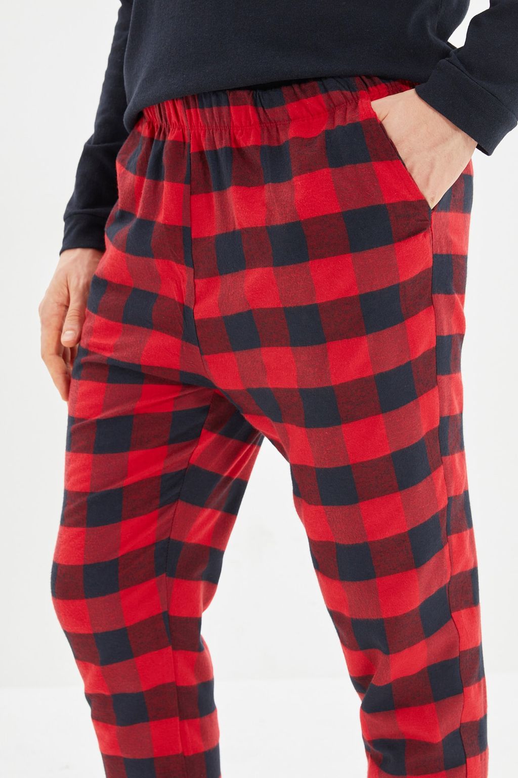 TRENDYOL MAN Cok Renkli Ekose Pijama Tak?m? THMAW21PT0359 - Trendyolmilla фото 4