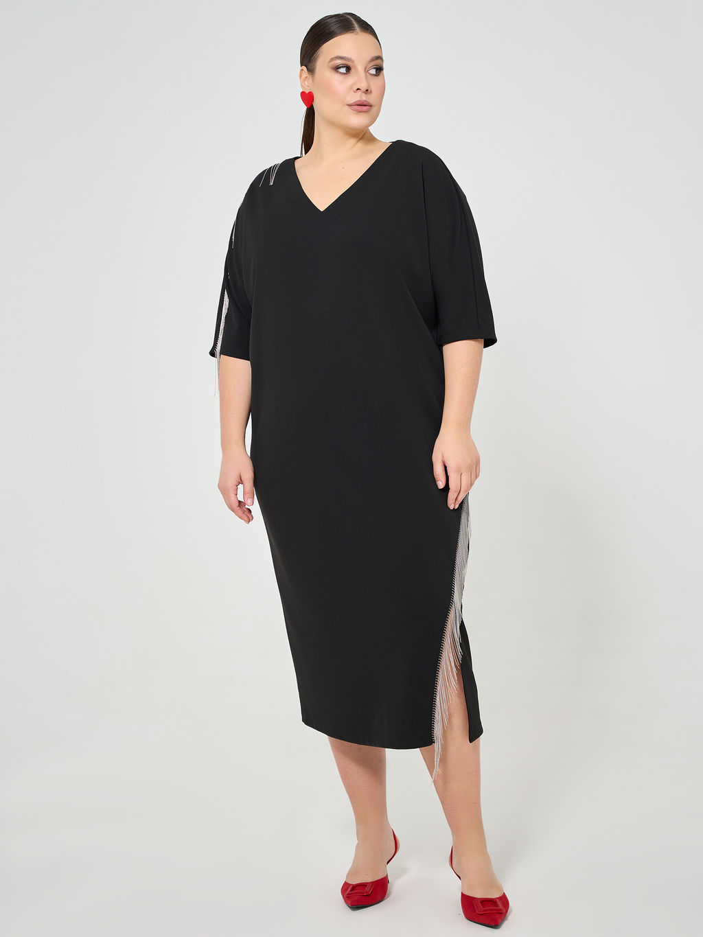 Платье 0349-1п тёмно-синий - Dora фото 95