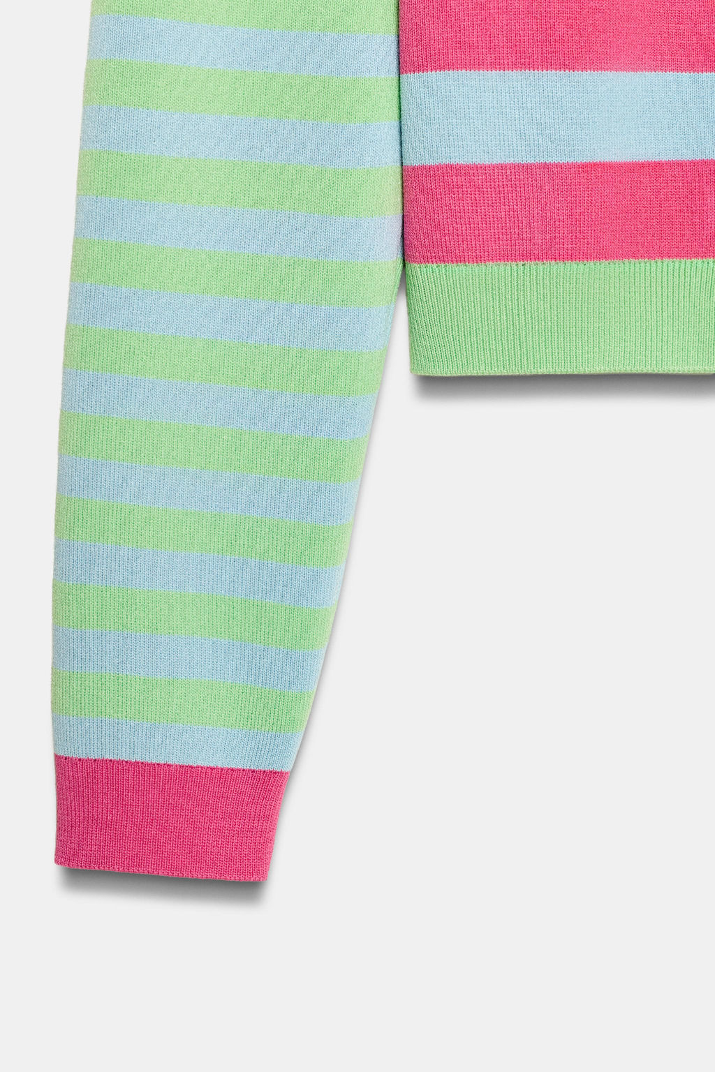 CHAQUETA PUNTO RAYAS / rayas - Zara фото 8