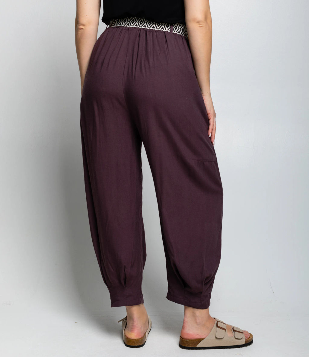 Брюки #ОКТ085008, сливовый - Dommod фото 4