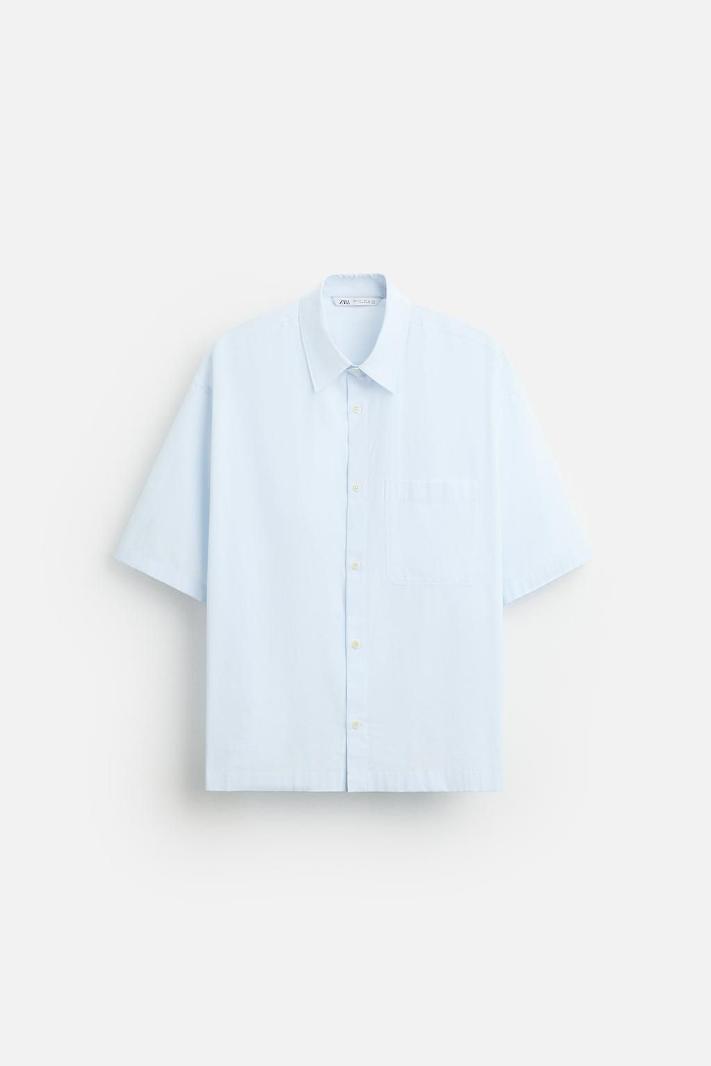 SOFT POPLIN SHIRT - Zara фото 7