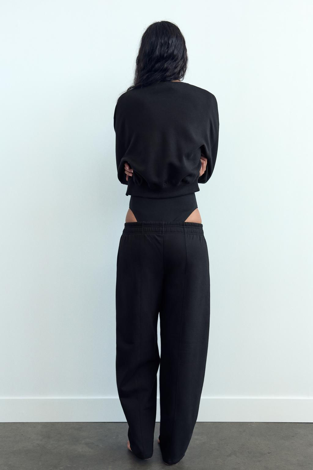 BASIC PLUSH SWEATSHIRT - Zara фото 34