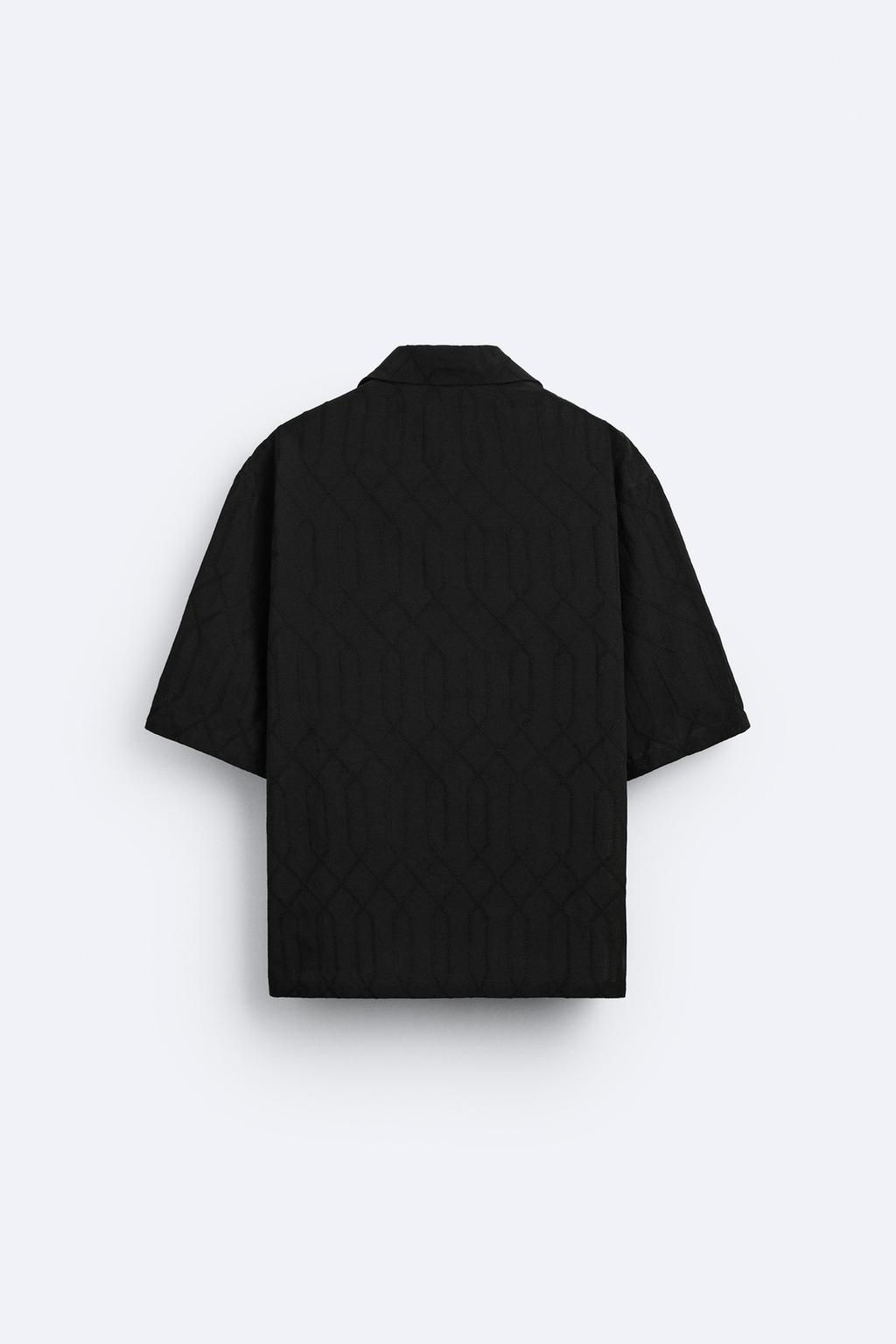 GEOMETRIK JACQUARD GOMLEK - Zara фото 8