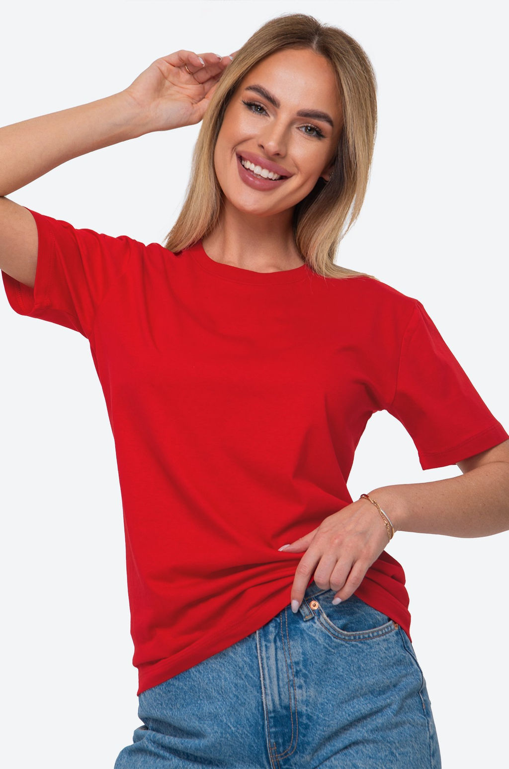 Базовая хлопковая футболка унисекс Happy Fox фото 138