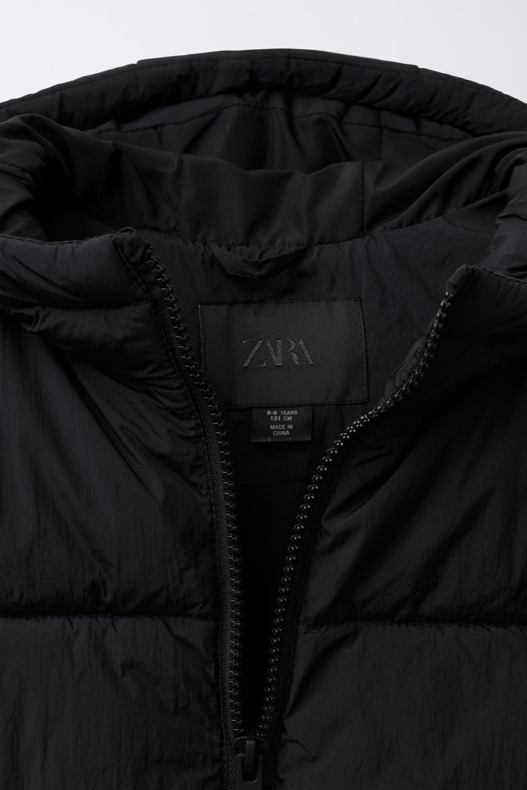 HOODED PADDED GILET - Zara фото 6
