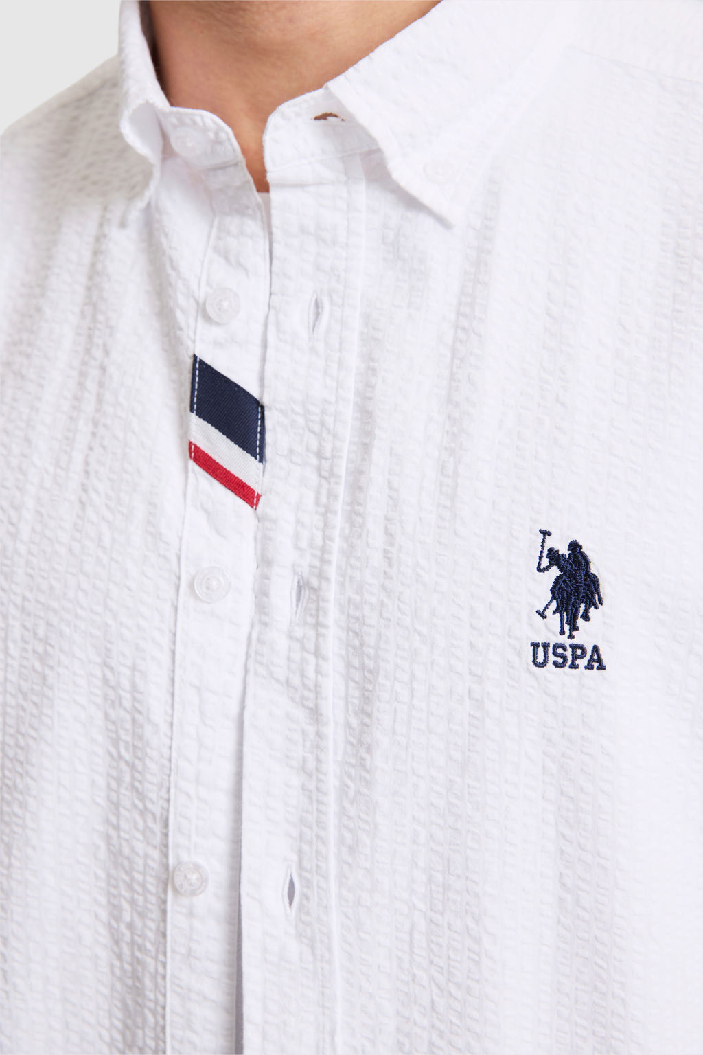 Erkek Beyaz Uzun Kollu Basic G_mlek - U.s. polo assn фото 6