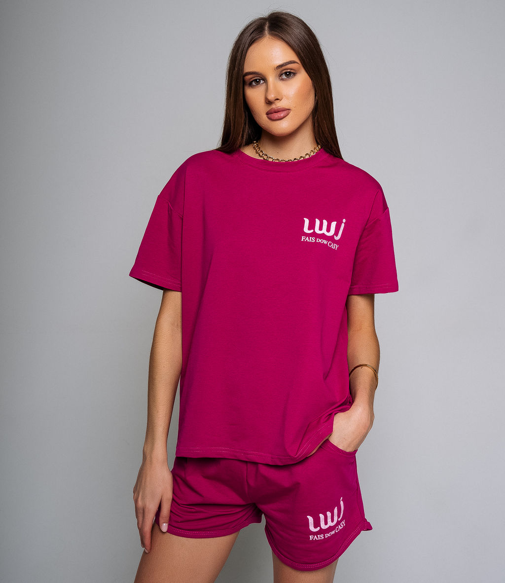 Спортивный костюм #КТ8801 (3), малиновый - Dommod фото 2