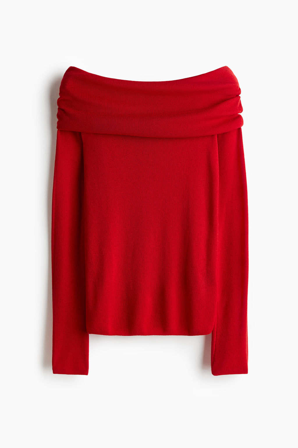 Jersey off-the-shoulder - H&m фото 3